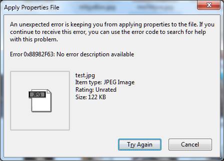 filedescerror