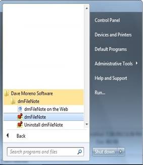 Description: Description: startmenu